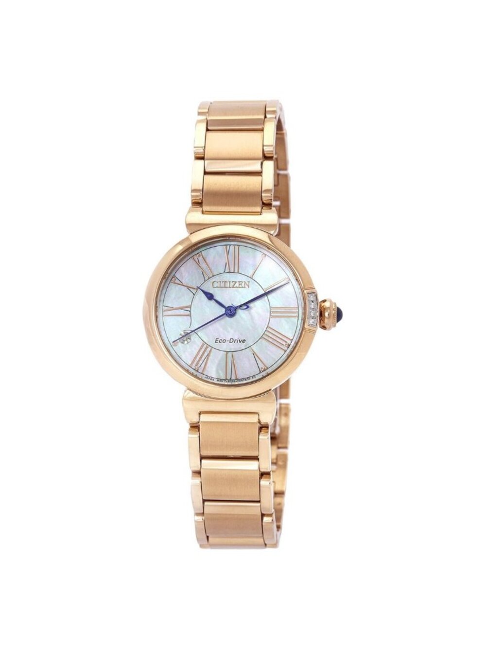 NWT Citizen L Series Eco-Drive Mother of Pearl Dial Ladies Watch